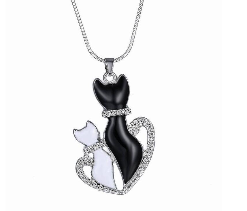 Necklace with Cat Pendant Accessories