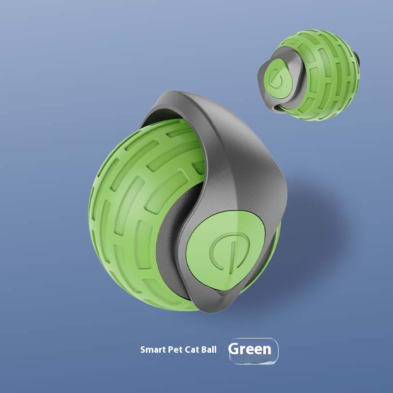 USB Rechargeable Smart Rolling Cat Toy