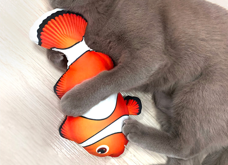 Dancing Fish Toy - Electric Moving Cat Toy (rechargeable)