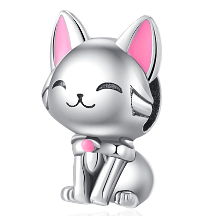 Japanese Cat Charm Pendant (One Piece)