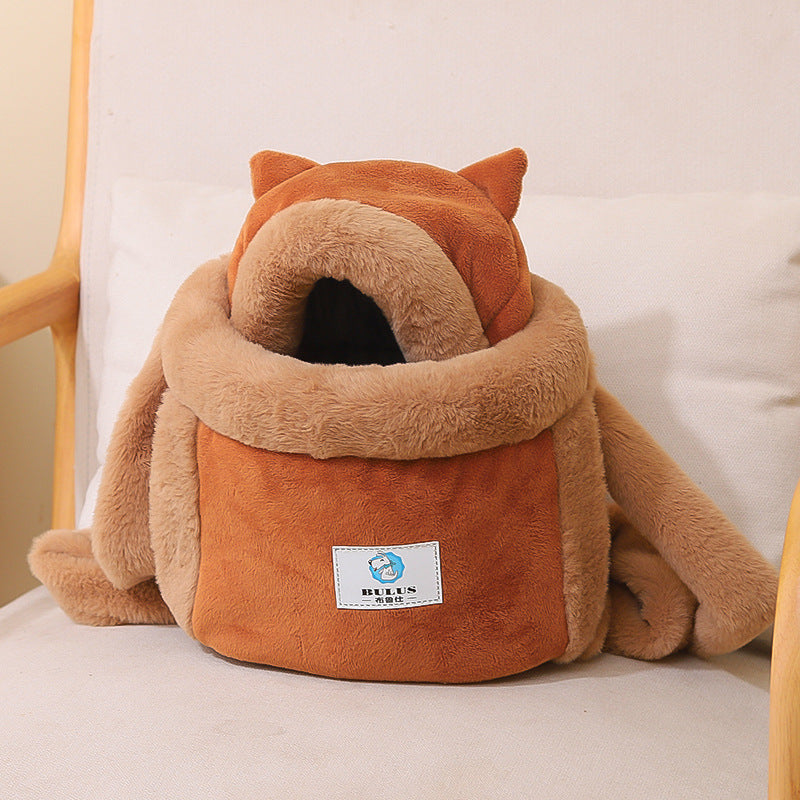 Cute Soft Cat Backpack