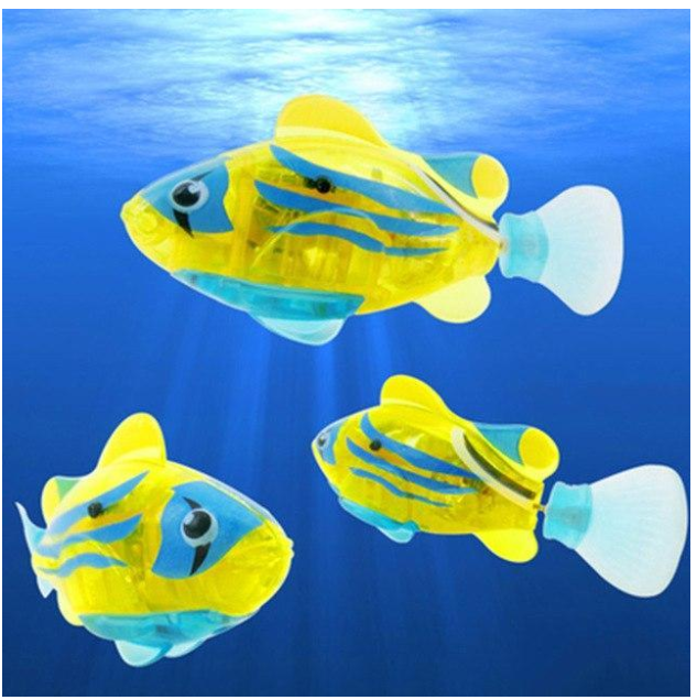 Electric Flash Swimming Fish Sphynx Cat Bath Toy