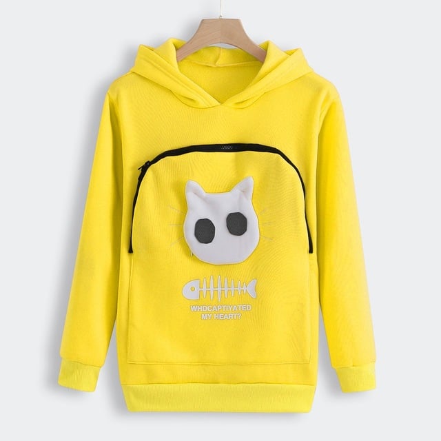 Cat Lovers Hoodie with Cozy Pocket