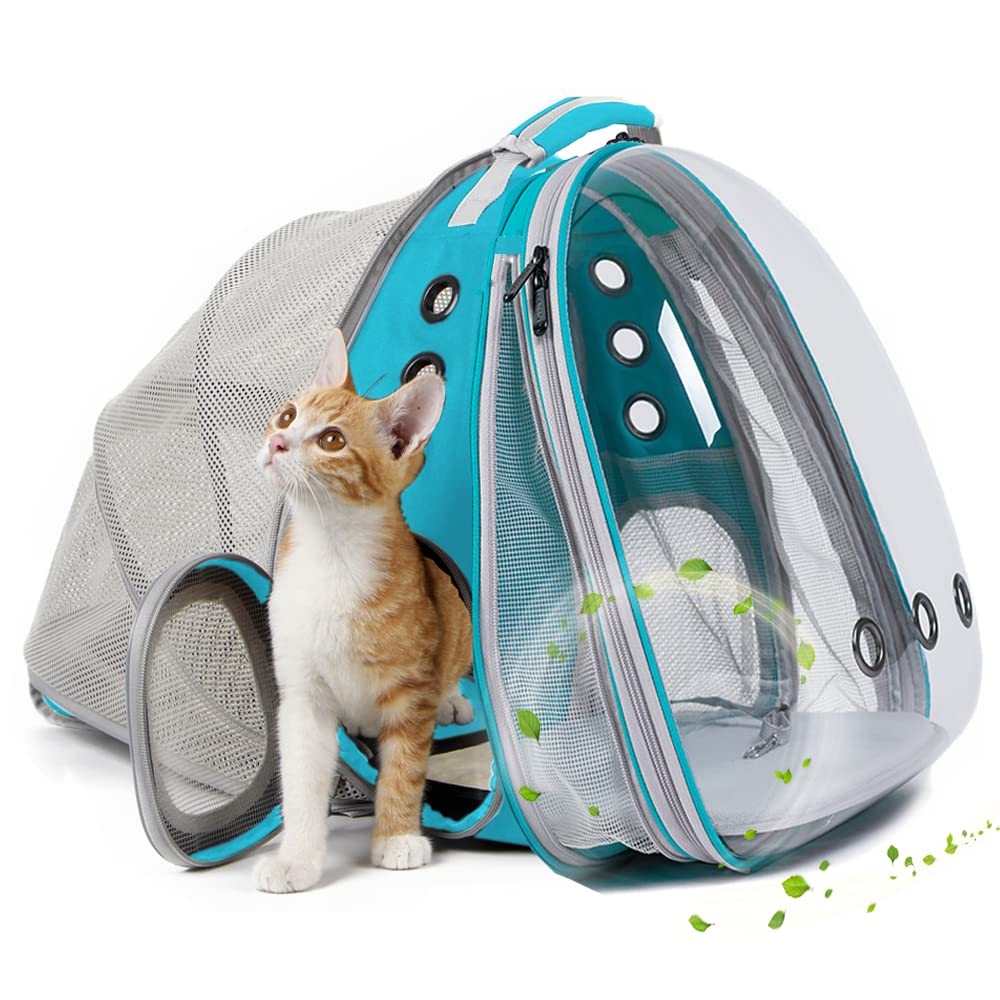 Dual Expandable Cat Backpack Carrier Fit up to 20 lbs