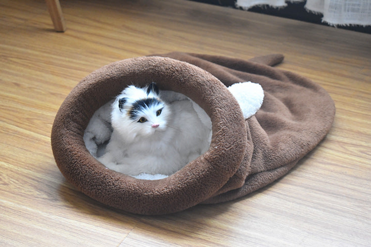 Cozy Sleeping Bag with Bunny Ears and Tail