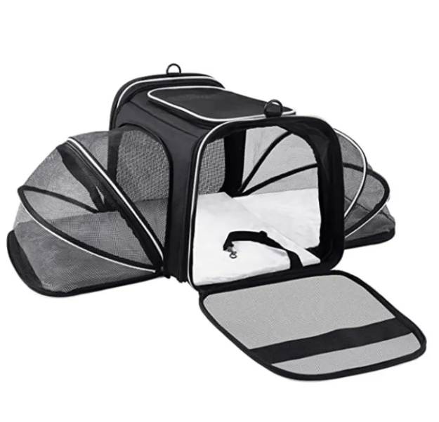 Foldable Soft-Sided Cat Carrier Bag