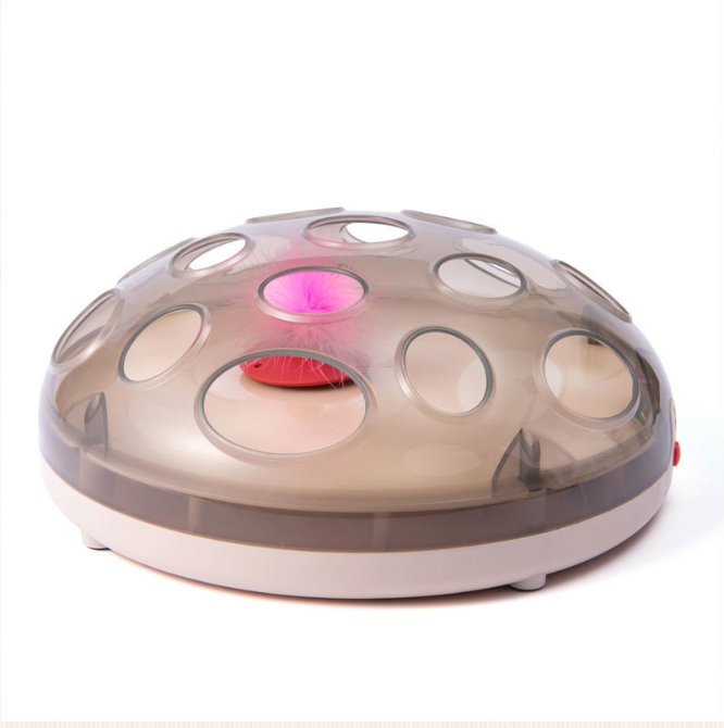 Electric Cat Toy Spinner with Magnetic Levitation