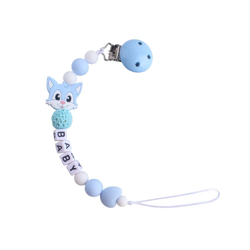 Silicone Pacifier Clip Chain