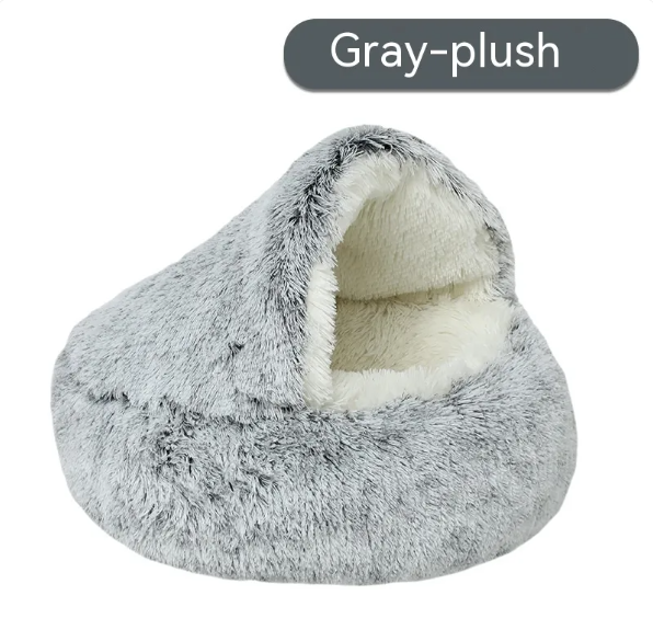 Cozy Nook Cat Bed - Multi-Color & Size Options