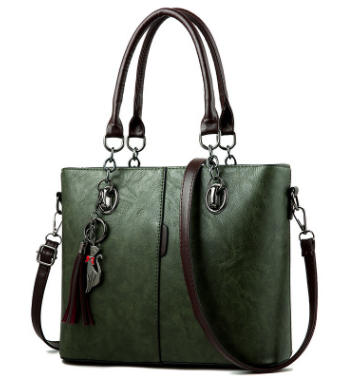 Women's Fashion Crossbody Handbag with Cat Pendant