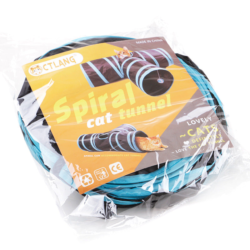 Cat Crinkle Tunnel Foldable Cat Toy