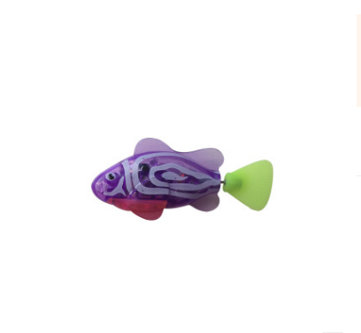 Electric Flash Swimming Fish Sphynx Cat Bath Toy