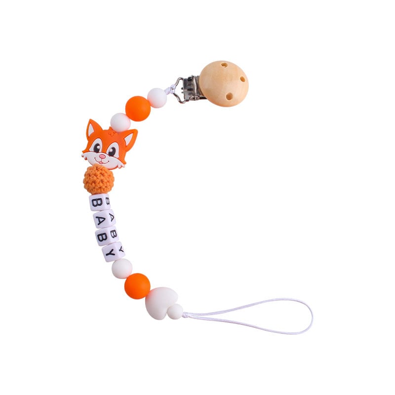 Silicone Pacifier Clip Chain