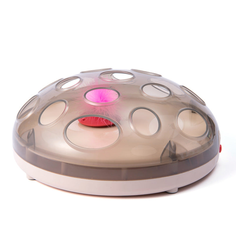 Electric Cat Toy Spinner with Magnetic Levitation