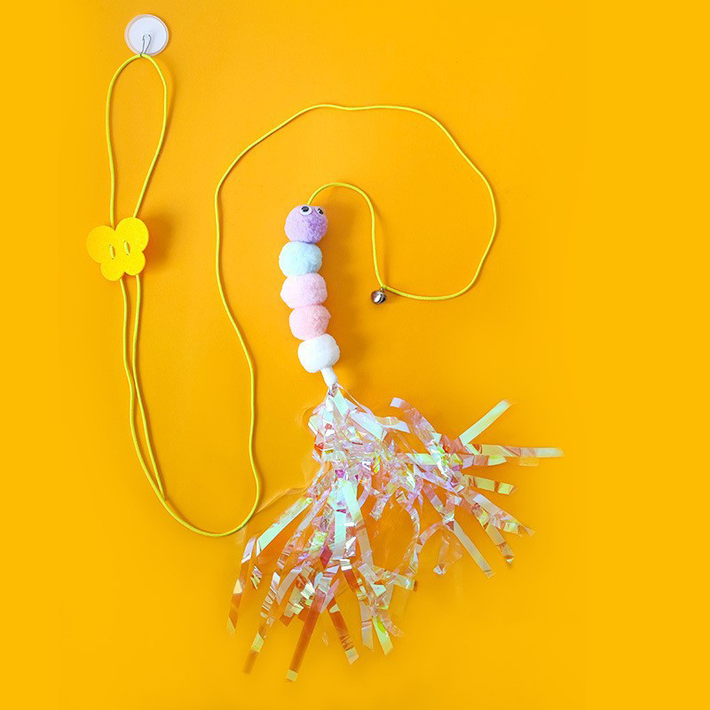 Retractable Hanging Cat Toy (200cm)