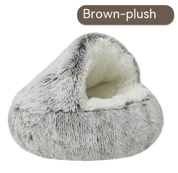 Cozy Nook Cat Bed - Multi-Color & Size Options