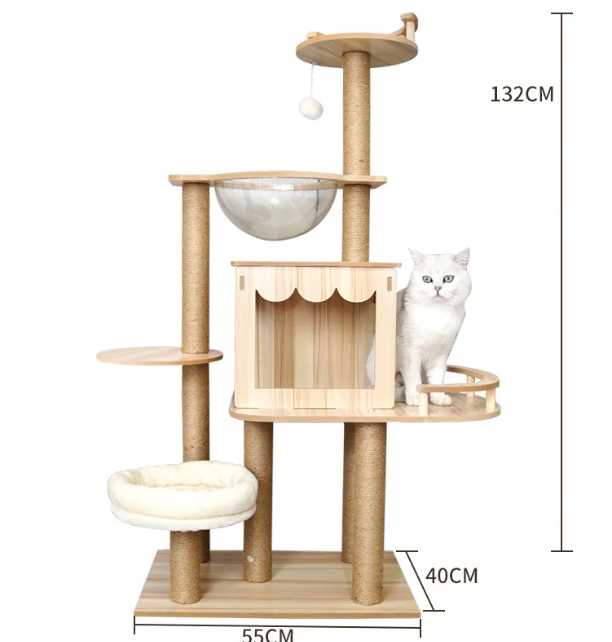 Space Capsule Cat Tree - many types to choose from
