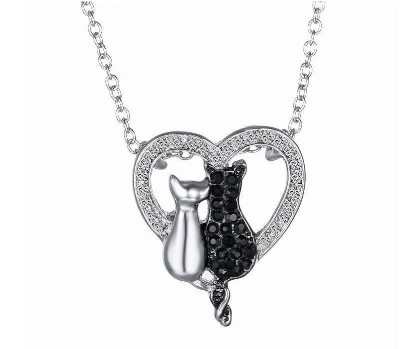 Necklace with Cat Pendant Accessories