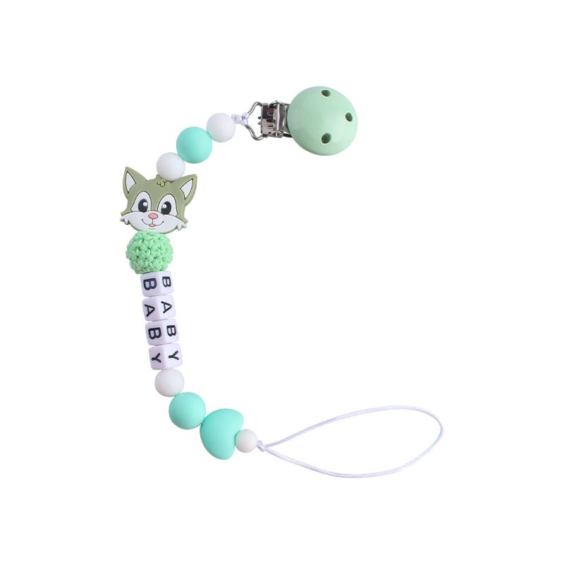 Silicone Pacifier Clip Chain