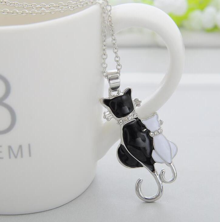 Necklace with Cat Pendant Accessories