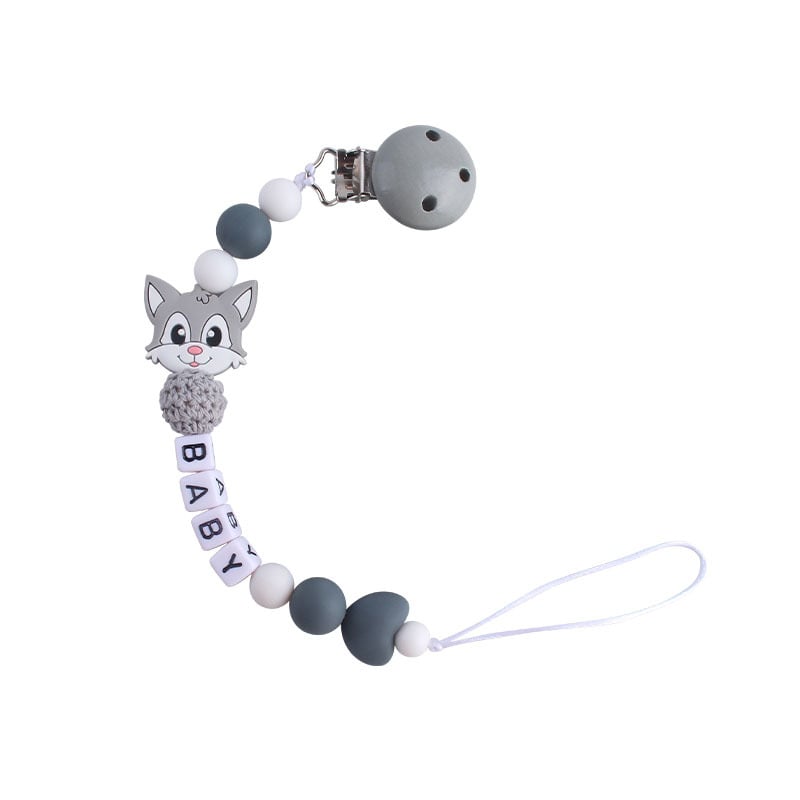 Silicone Pacifier Clip Chain