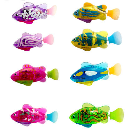 Electric Flash Swimming Fish Sphynx Cat Bath Toy