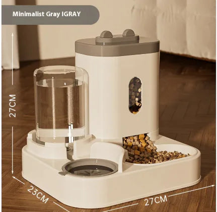 Automatic Pet Feeder Cat Bowl Supplies Water Dispenser