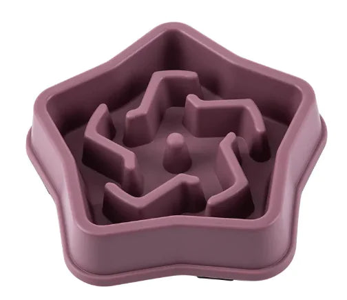 Pet Cat Slow Feeder Food Bowl
