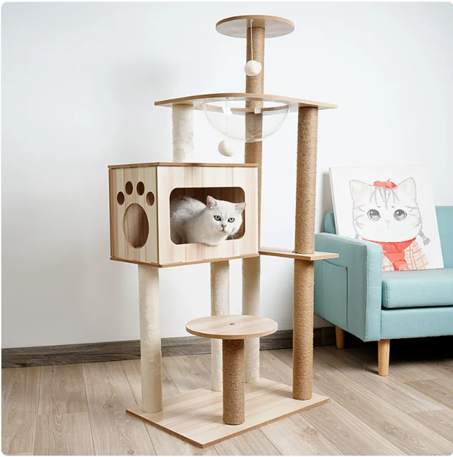 Space Capsule Cat Tree - many types to choose from