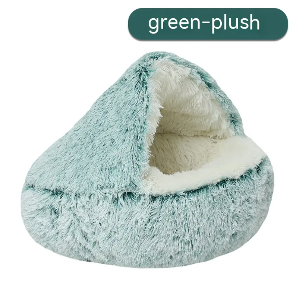 Cozy Nook Cat Bed - Multi-Color & Size Options