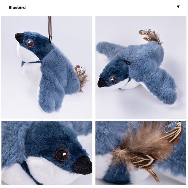 Flapping Bird Cat  Toy XL