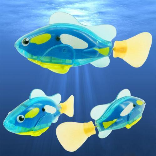 Electric Flash Swimming Fish Sphynx Cat Bath Toy