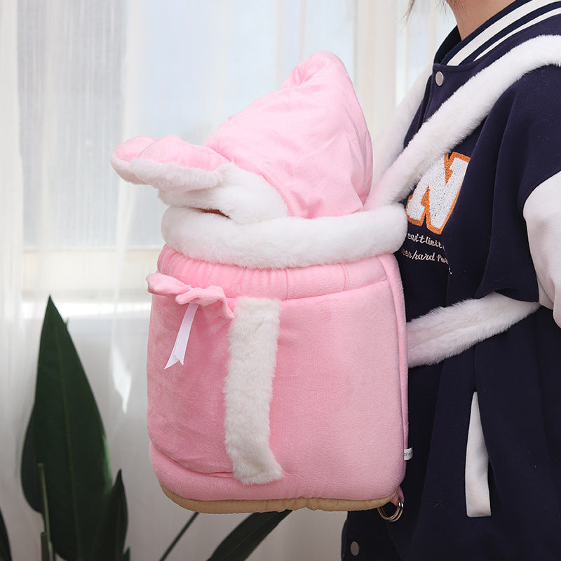 Cute Soft Cat Backpack