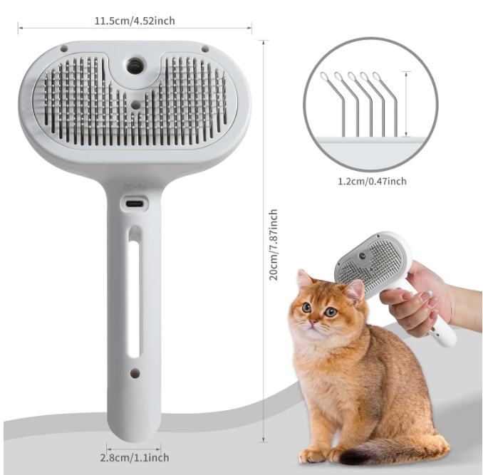 Cat Hair Spray Brush