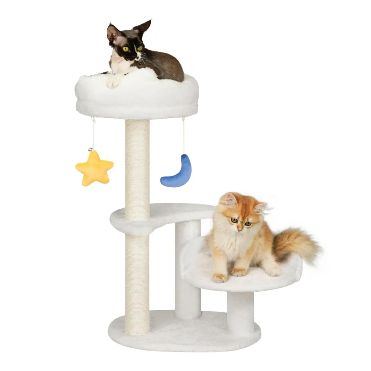 Snuggle Cloud Cat Tower & Scratcher