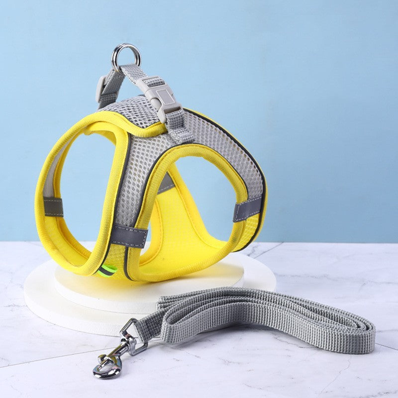 Cat Harness with Pulling Rope Leash