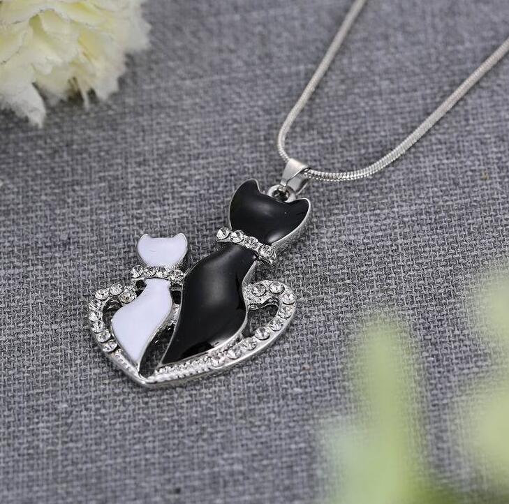 Necklace with Cat Pendant Accessories