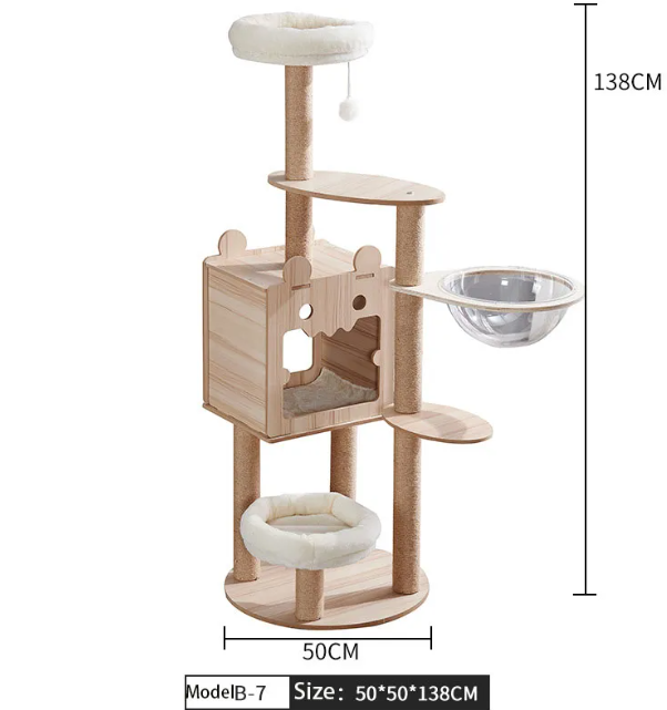 Space Capsule Cat Tree - many types to choose from