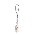 XIAHIOPT Heart Cat Pendant Keychain Bag Charm Accessory White