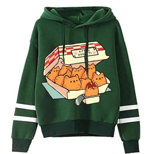 Cat Digital Printing Hoodie