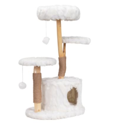 Modern Fluffy Cat Tree