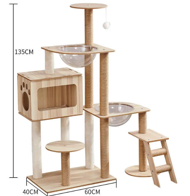 Space Capsule Cat Tree - many types to choose from