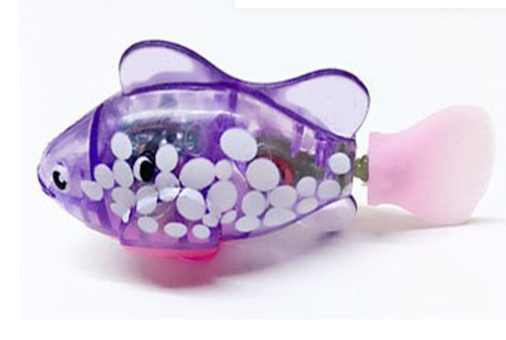 Electric Flash Swimming Fish Sphynx Cat Bath Toy
