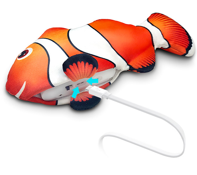 Dancing Fish Toy - Electric Moving Cat Toy (rechargeable)