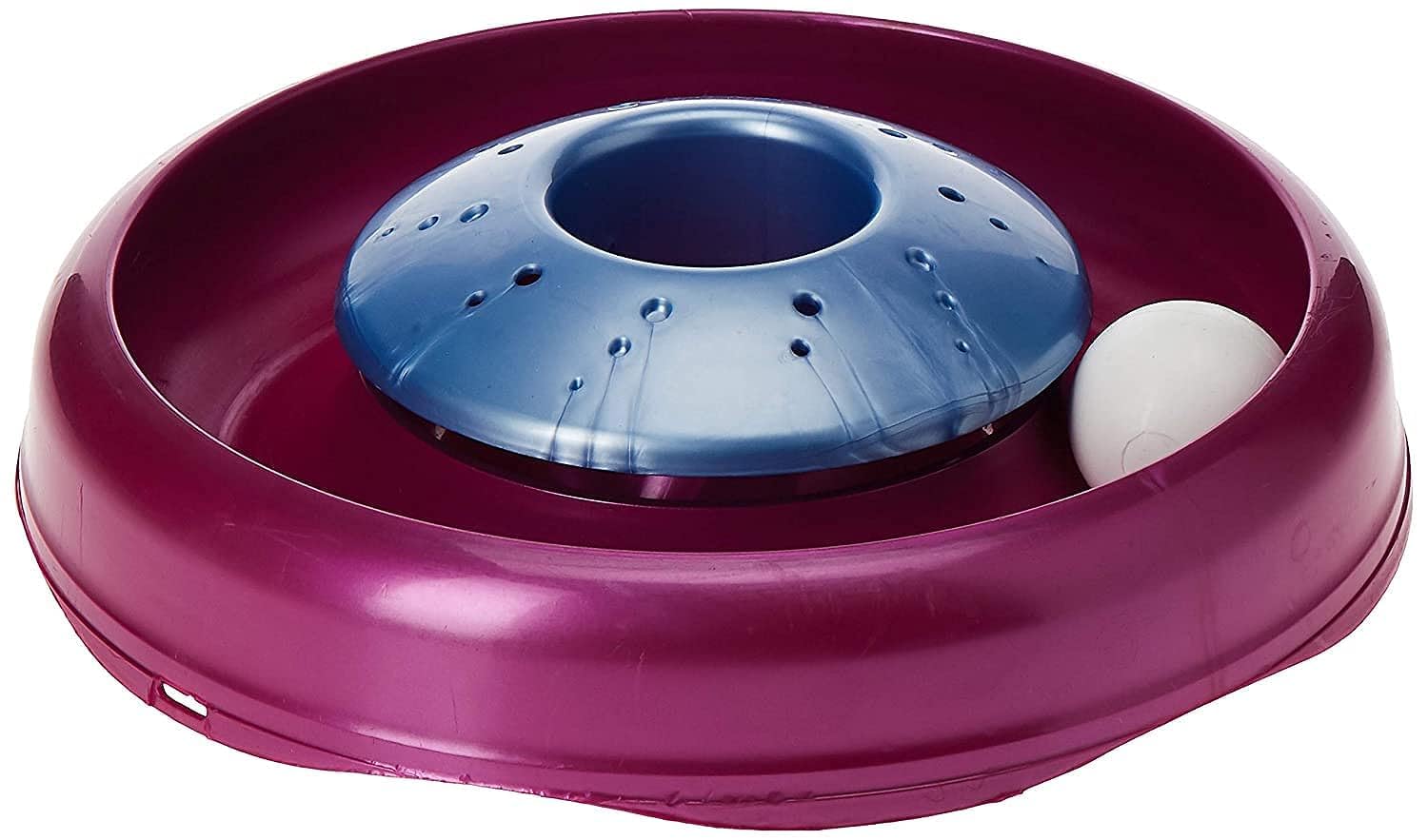 Coastal Pet Turbo Catnip Cyclone Cat Toy - Interactive Cat Toy Ball Track - for Cats and Kittens - Aqua Mulberry - 10"