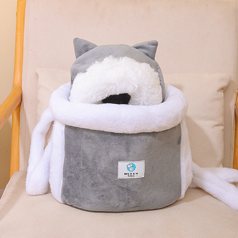 Cute Soft Cat Backpack