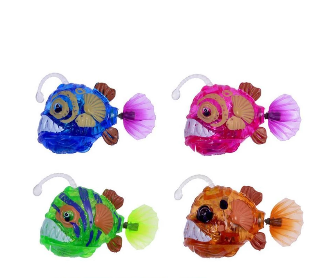 Electric Flash Swimming Fish Sphynx Cat Bath Toy