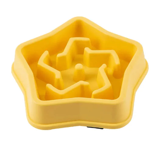 Pet Cat Slow Feeder Food Bowl