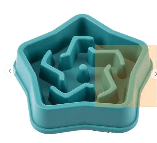 Pet Cat Slow Feeder Food Bowl